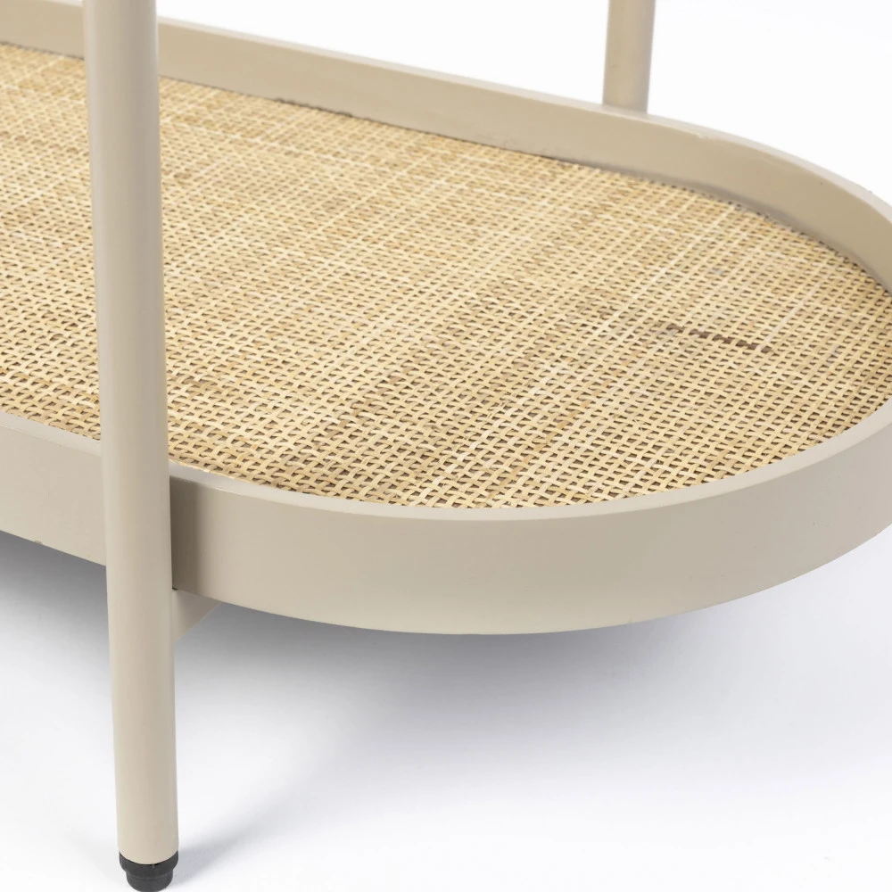 AMAYA Console Aux Bords Arrondies En Bois Et Métal 8 AMAYA Console Aux Bords Arrondies En Bois Et Métal – Image 6