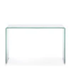 BURANO Console En Verre Cintré