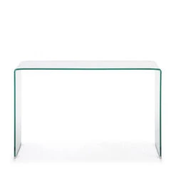BURANO Console En Verre Cintré