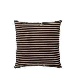 SERPA Coussin En Tissu à Rayures 43x43cm -Meubles Soldes Magasin coussin tissu rayures 43x43cm house nordic serpa 1