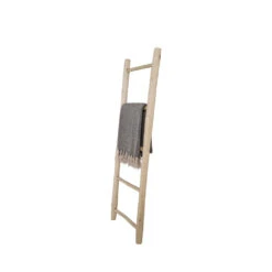 TEAK LADDER Echelle Décorative En Bois H150cm -Meubles Soldes Magasin echelle decorative bois h150cm house nordic teak ladder 3