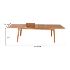 ESSI Ensemble De Jardin 1 Table Et 8 Chaises En Bois D'eucalyptus -Meubles Soldes Magasin ensemble de jardin 1 table 8 chaises bois eucalyptus essi 8