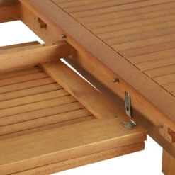 SAMA Ensemble De Jardin 1 Table Extensible Et 8 Chaises En Bois D'eucalyptus -Meubles Soldes Magasin ensemble de jardin 1 table extensible 8 chaises bois eucalyptus sama 5