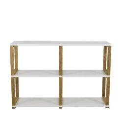 *art ART Étagère En Bois 4 Niches