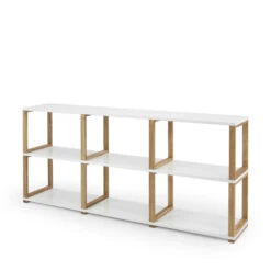 *art ART Étagère En Bois 6 Niches -Meubles Soldes Magasin etagere bois 6 niches tenzo art 2