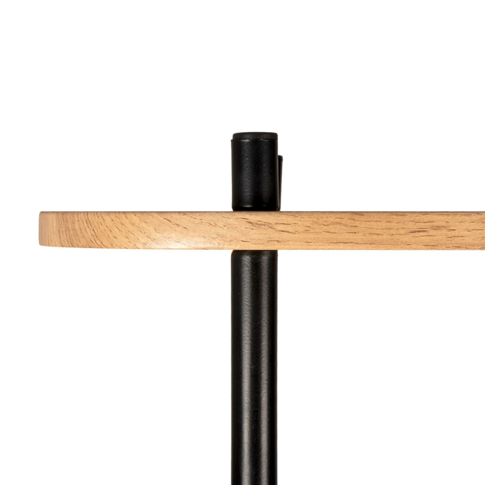 SOLE Étagère En Bois Et Métal L80xH118cm 9 SOLE Étagère En Bois Et Métal L80xH118cm – Image 7