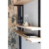 BUNDY Étagère Murale En Métal Et Bois 2 BUNDY Étagère Murale En Métal Et Bois -Meubles Soldes Magasin etagere murale metal bois zuiver bundy