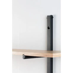 BUNDY Étagère Murale En Métal Et Bois -Meubles Soldes Magasin etagere murale metal bois zuiver bundy 4