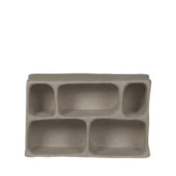 CLAY Étagère Murale En Papier Mâché 5 Niches 11 CLAY Étagère Murale En Papier Mâché 5 Niches -Meubles Soldes Magasin etagere murale papier mache 5 niches bepurehome clay 1