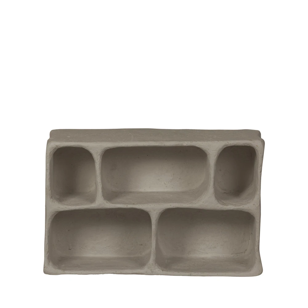 CLAY Étagère Murale En Papier Mâché 5 Niches 4 CLAY Étagère Murale En Papier Mâché 5 Niches – Image 2