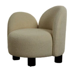 HONOLULU Fauteuil Accoudoir Gauche En Tissu Bouclette 10 HONOLULU Fauteuil Accoudoir Gauche En Tissu Bouclette -Meubles Soldes Magasin fauteuil accoudoir gauche tissu bouclette house nordic honolulu 1