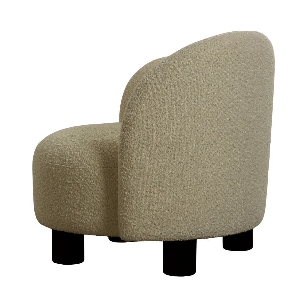 HONOLULU Fauteuil Accoudoir Gauche En Tissu Bouclette 7 HONOLULU Fauteuil Accoudoir Gauche En Tissu Bouclette – Image 5