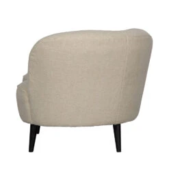 SARA Fauteuil Angle Droit 1,5 Place En Tissu Bouclette -Meubles Soldes Magasin fauteuil angle droit 15 place tissu bouclette woood sara 3