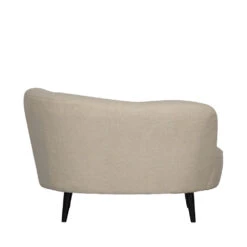 SARA Fauteuil Angle Droit 1,5 Place En Tissu Bouclette -Meubles Soldes Magasin fauteuil angle droit 15 place tissu bouclette woood sara 4
