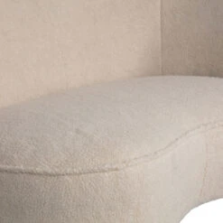 SARA Fauteuil Angle Droit 1,5 Place En Tissu Bouclette -Meubles Soldes Magasin fauteuil angle droit 15 place tissu bouclette woood sara 6