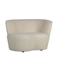 STONE Fauteuil Angle Droit En Tissu Bouclette 11 STONE Fauteuil Angle Droit En Tissu Bouclette -Meubles Soldes Magasin fauteuil angle droit tissu bouclette woood stone 2