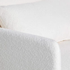 BELUSHI Fauteuil Convertible En Tissu Bouclette -Meubles Soldes Magasin fauteuil convertible tissu bouclette drawer belushi 6