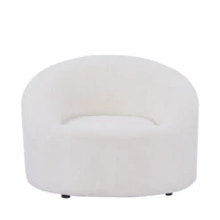 BOUSSA Fauteuil Design En Bouclette -Meubles Soldes Magasin fauteuil design bouclette drawer boussa 2