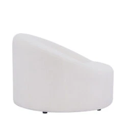 BOUSSA Fauteuil Design En Bouclette -Meubles Soldes Magasin fauteuil design bouclette drawer boussa 4