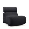 CLUB Fauteuil Design En Bouclette -Meubles Soldes Magasin fauteuil design bouclette kave home club