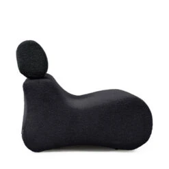 CLUB Fauteuil Design En Bouclette -Meubles Soldes Magasin fauteuil design bouclette kave home club 2