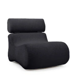 Meubles Soldes Magasin 27 CLUB Fauteuil Design En Bouclette