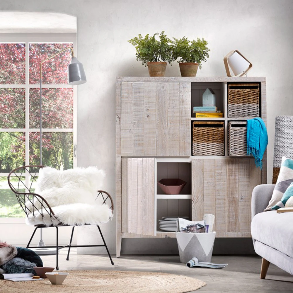 CLAREN Fauteuil Design En Métal Et Rotin 3 CLAREN Fauteuil Design En Métal Et Rotin