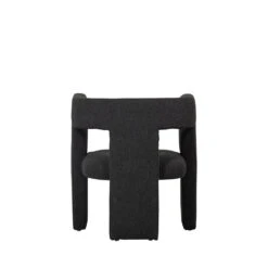 TIWA Fauteuil Design En Tissu Bouclette -Meubles Soldes Magasin fauteuil design tissu bouclette tiwa woood 4