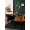CATELYN Fauteuil De Table Design En Velours 1 CATELYN Fauteuil De Table Design En Velours -Meubles Soldes Magasin fauteuil design velours catelyn
