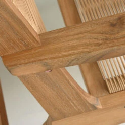 GERALDA Fauteuil De Jardin En Bois Et Résine Tressée 17 GERALDA Fauteuil De Jardin En Bois Et Résine Tressée -Meubles Soldes Magasin fauteuil jardin boi resine tressee kave home geralda 5