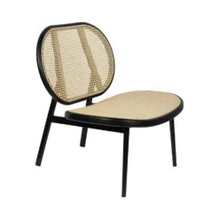 SPIKE Fauteuil Lounge En Cannage -Meubles Soldes Magasin fauteuil lounge cannage zuiver spike 2