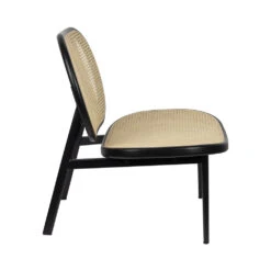 SPIKE Fauteuil Lounge En Cannage -Meubles Soldes Magasin fauteuil lounge cannage zuiver spike 3