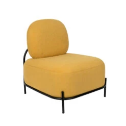 POLLY Fauteuil Lounge En Tissu 13 POLLY Fauteuil Lounge En Tissu -Meubles Soldes Magasin fauteuil lounge tissu polly 1