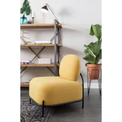 POLLY Fauteuil Lounge En Tissu 20 POLLY Fauteuil Lounge En Tissu -Meubles Soldes Magasin fauteuil lounge tissu polly 8