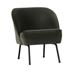 VOGUE Fauteuil Lounge En Velours