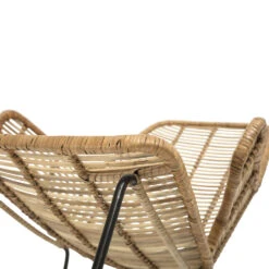 LAKE Fauteuil En Rotin Et Métal -Meubles Soldes Magasin fauteuil rotin metal bloomingville lake 6