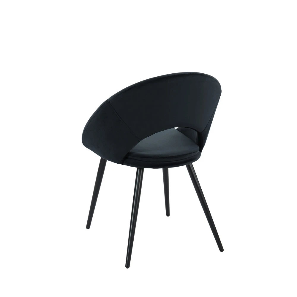 KABLAR Fauteuil De Table En Velours 6 KABLAR Fauteuil De Table En Velours – Image 4