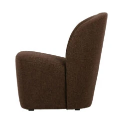 LOFTY Fauteuil En Tissu Bouclette -Meubles Soldes Magasin fauteuil tissu woood lofty 2
