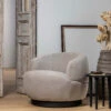 WOOLLY Fauteuil En Velours Côtelé -Meubles Soldes Magasin fauteuil velours cotele bepurehome woolly