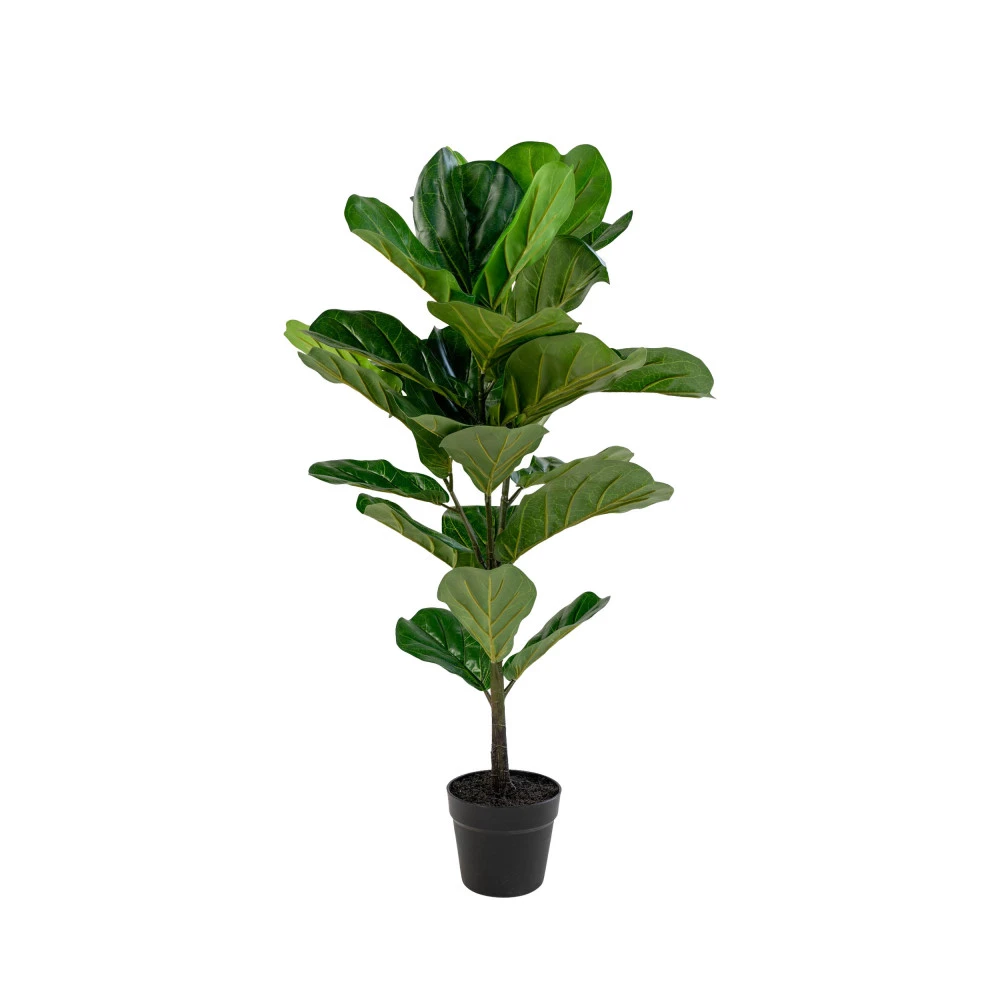 FIDDLE LEAF TREE Plante Artificielle H100 Cm 4 FIDDLE LEAF TREE Plante Artificielle H100 Cm – Image 2