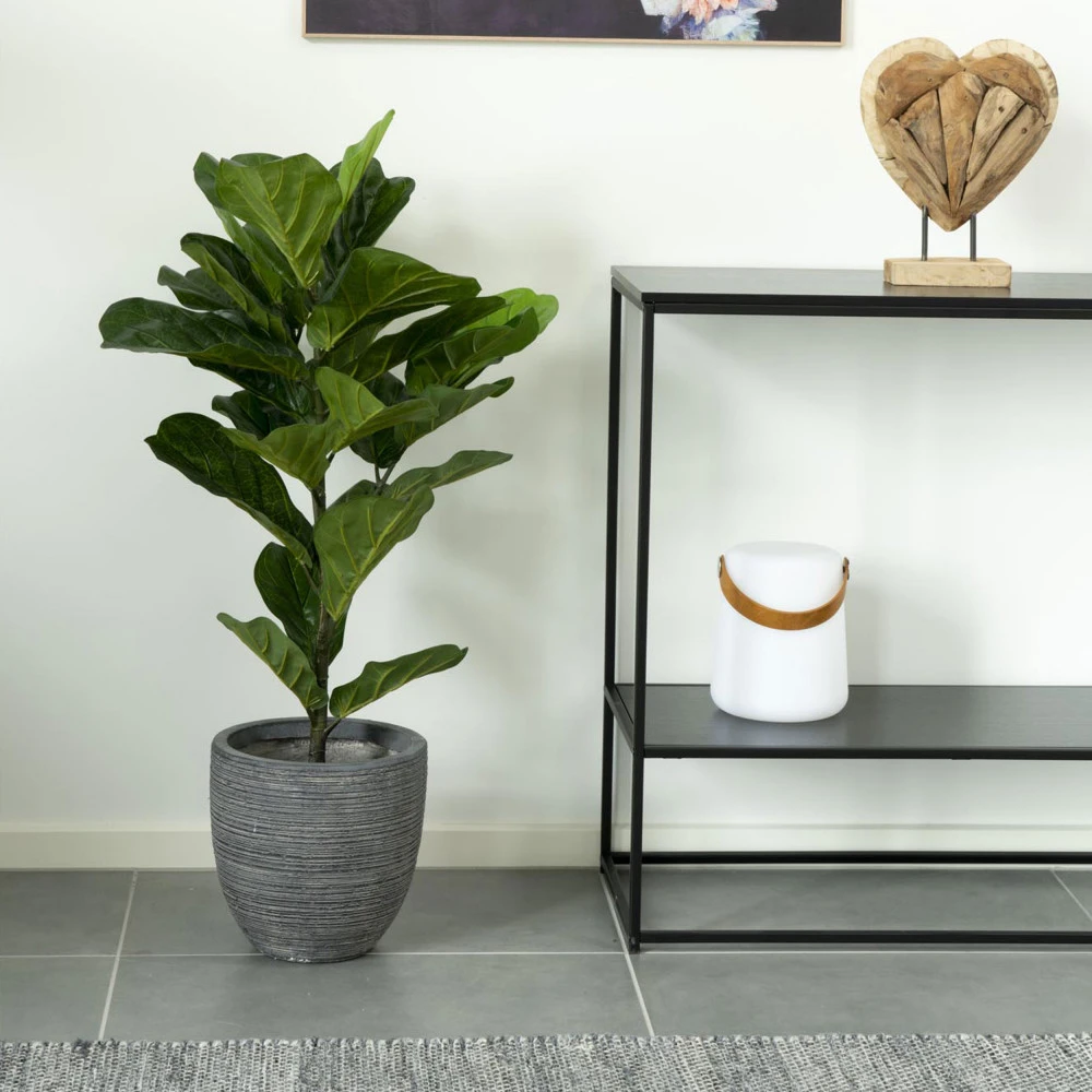 FIDDLE LEAF TREE Plante Artificielle H100 Cm 3 FIDDLE LEAF TREE Plante Artificielle H100 Cm