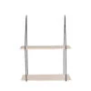 HAAG Etagère Murale En Métal Et Bois 55x21xH72 Cm 1 HAAG Etagère Murale En Métal Et Bois 55x21xH72 Cm -Meubles Soldes Magasin haag etagere murale metal bois 55x21xh72cm house nordic