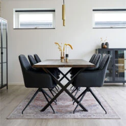 HAVANA Tapis Vintage En Chenille Orange Et Bleu 8 HAVANA Tapis Vintage En Chenille Orange Et Bleu -Meubles Soldes Magasin havana tapis vintage chenille orange bleu house nordic 2