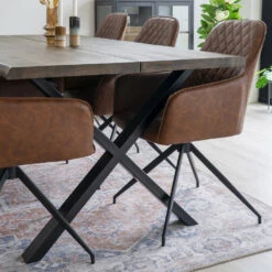 HAVANA Tapis Vintage En Chenille Orange Et Bleu 9 HAVANA Tapis Vintage En Chenille Orange Et Bleu -Meubles Soldes Magasin havana tapis vintage chenille orange bleu house nordic 3