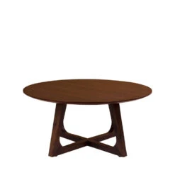 HELLERUP Table Basse En Bois ø75cm -Meubles Soldes Magasin hellerup table basse bois 75cm house nordic 2