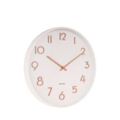 PURE Horloge Murale Ronde En Bois ø60cm 5 PURE Horloge Murale Ronde En Bois ø60cm -Meubles Soldes Magasin horloge murale ronde bois 60cm karlsson pure 1