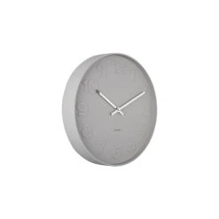 MR. GREY Horloge Murale Ronde ø37,5cm -Meubles Soldes Magasin horloge murale ronde o37cm mr grey 1