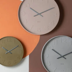 MR. BROWN Horloge Murale Ronde ø51cm -Meubles Soldes Magasin horloge murale ronde o51cm mr brown 5