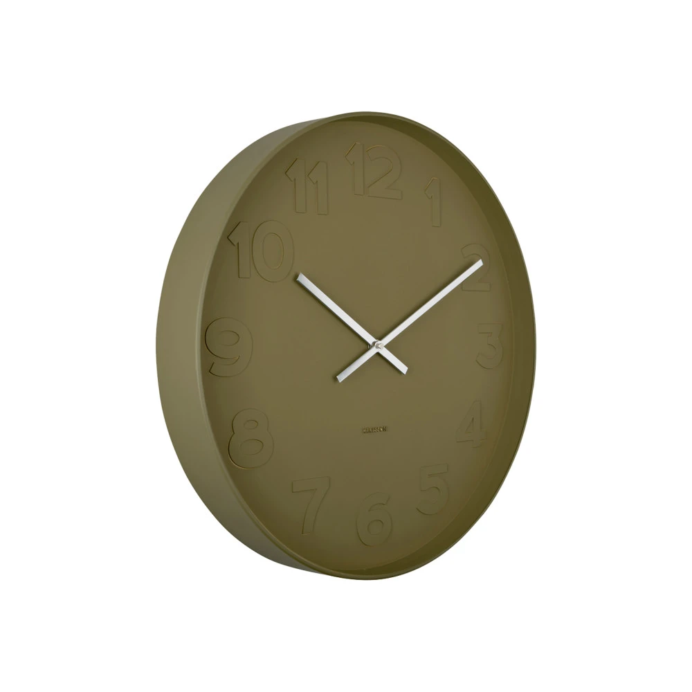 MR. GREEN Horloge Murale Ronde ø51cm 5 MR. GREEN Horloge Murale Ronde ø51cm – Image 3