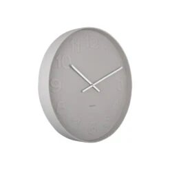MR. GREY Horloge Murale Ronde ø51cm -Meubles Soldes Magasin horloge murale ronde o51cm mr grey 2